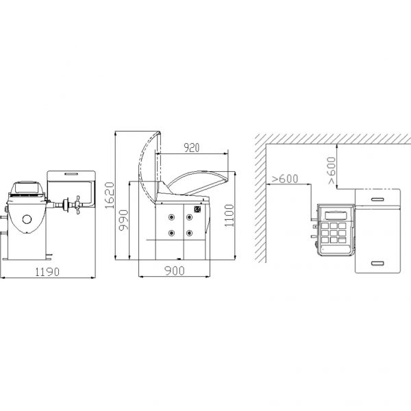 Eco Junior XL Balancer dimentions